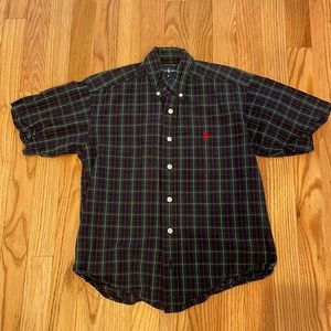 Ralph Lauren youth small shirt sleeve button down.